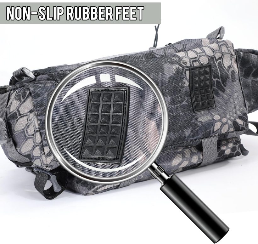 Sougayilang Fishing Tackle Bags with 3600 Tackle Tray - Fishing Tackle Storage Bags for Saltwater or Freshwater Fishing Gear - Padded Shoulder Strap - Tackle Box Bag Fishing Bag(Grey) - Image 6